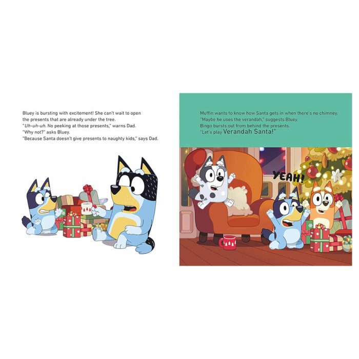 Bluey: christmas eve with verandah santa - görsel 3