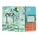 Floss & Rock Boyanabilir Oyun ve Aktivite Matı / Jungle