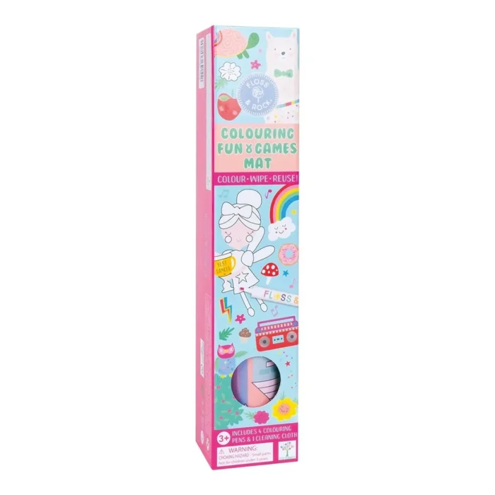 Floss & rock boyanabilir oyun ve aktivite matı / rainbow fairy - görsel 2
