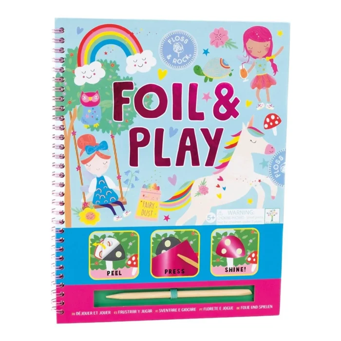 Floss & rock folyo aktivite seti / rainbow fairy - görsel 1