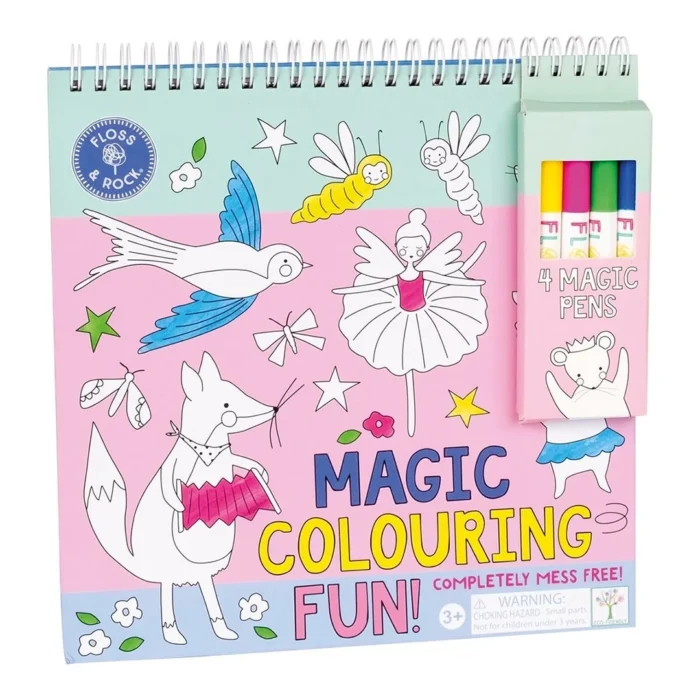 Floss & rock magic boyama kitapları / enchanted - görsel 1