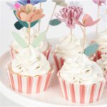 Meri Meri - Çiçek Bahçesi Cupcake Seti - 24'lü - Görsel 4