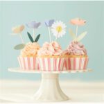 Meri Meri - Çiçek Bahçesi Cupcake Seti - 24'lü - Görsel 3
