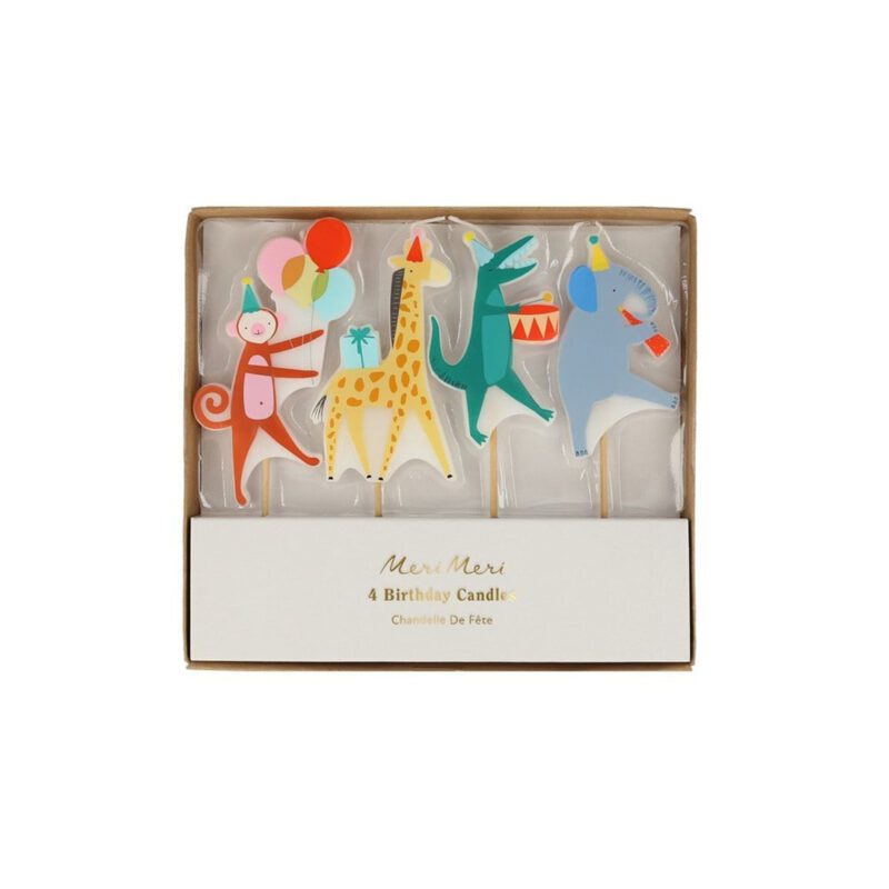 Magic journey mumlar meri meri animal parade candles 9f19 c