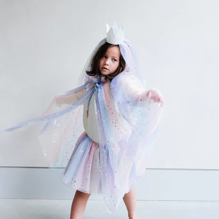 Mimi & lula ombre rainbow pelerin - görsel 8