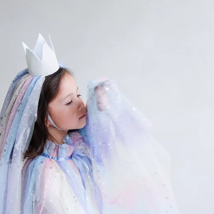 Mimi & lula ombre rainbow pelerin - görsel 7