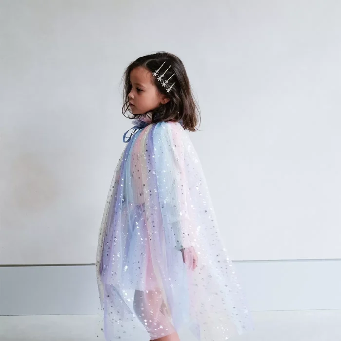 Mimi & lula ombre rainbow pelerin - görsel 5