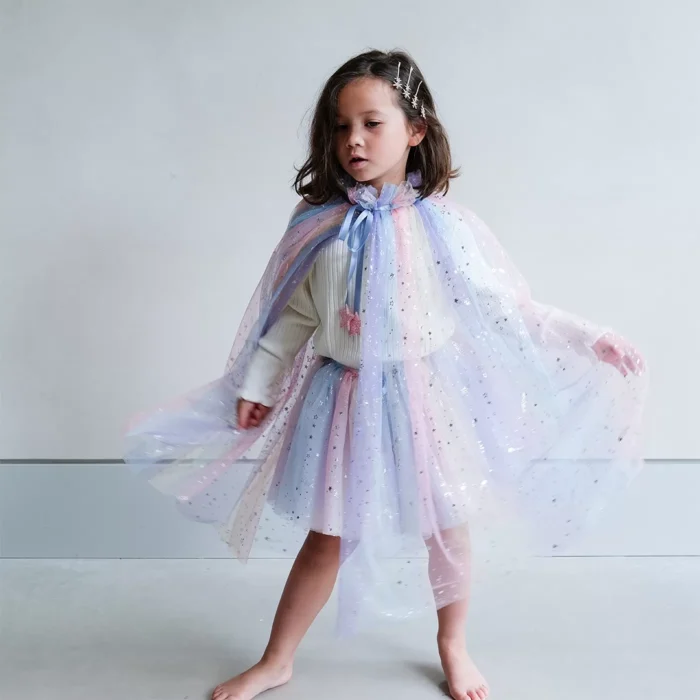 Mimi & lula ombre rainbow pelerin - görsel 2