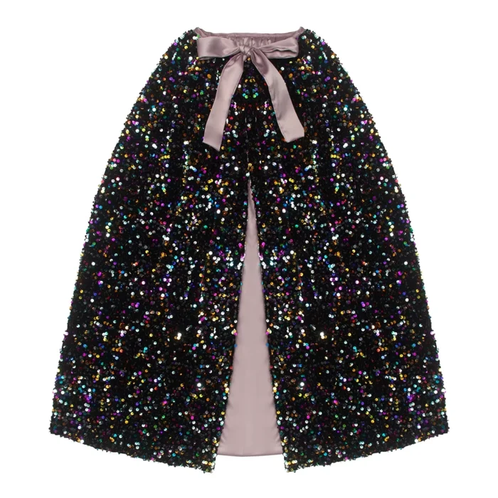 Mimi & lula rainbow dazzle sequin pelerin - görsel 1