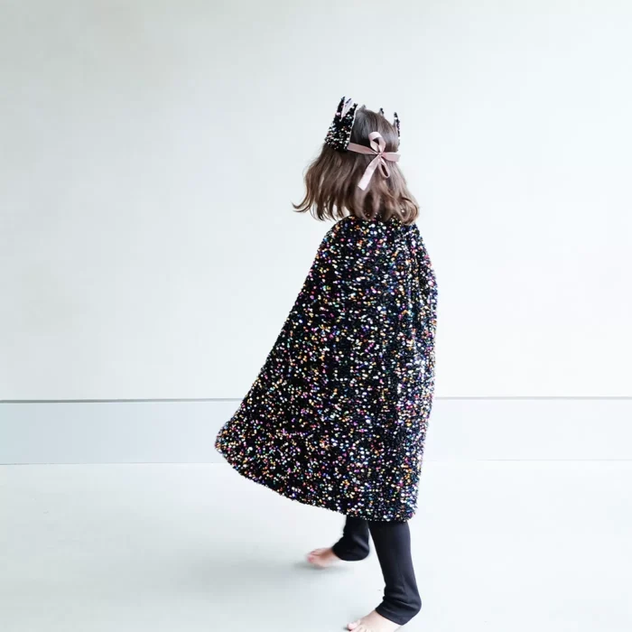 Mimi & lula rainbow dazzle sequin pelerin - görsel 10
