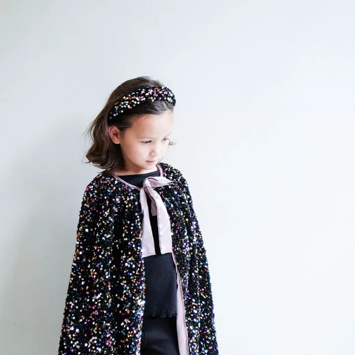 Mimi & lula rainbow dazzle sequin pelerin - görsel 7