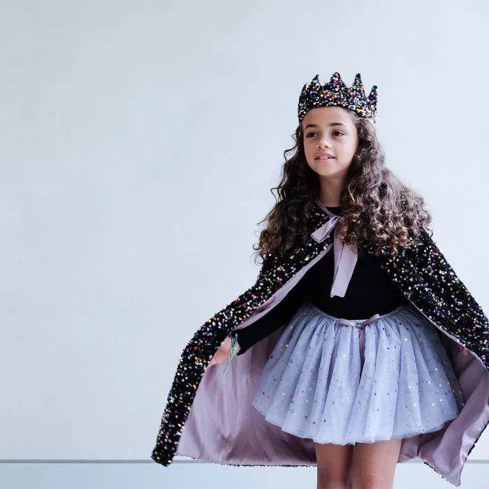 Mimi & lula rainbow dazzle sequin pelerin - görsel 4