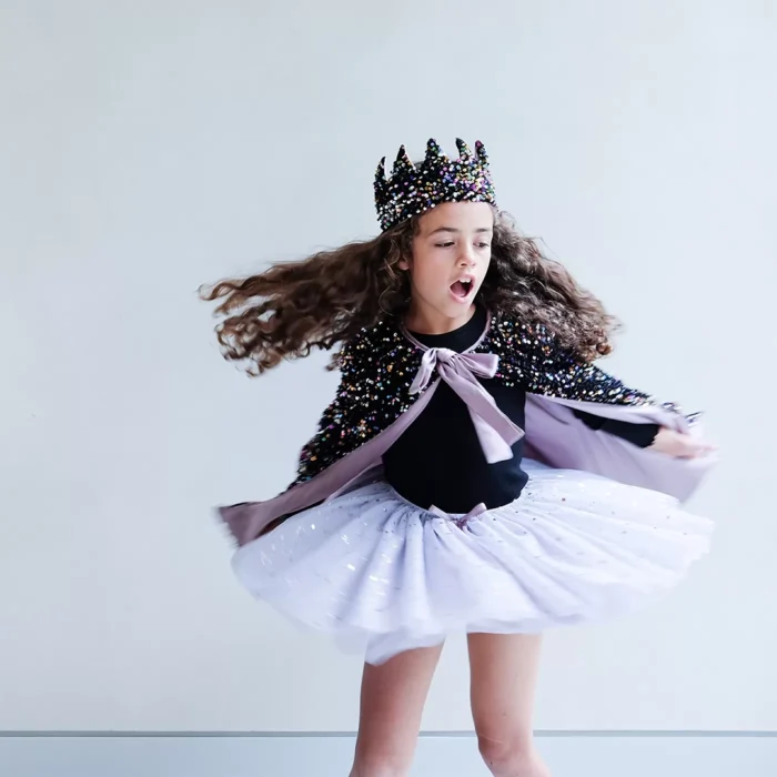 Mimi & lula rainbow dazzle sequin pelerin - görsel 5