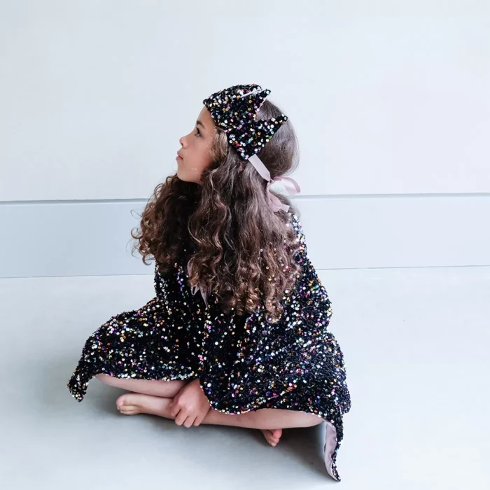 Mimi & lula rainbow dazzle sequin pelerin - görsel 2
