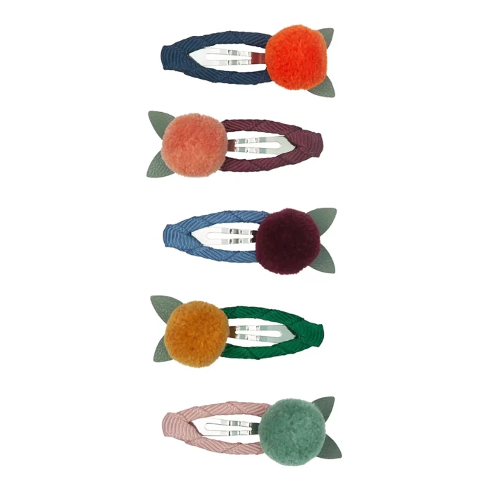 Mimi & lula pom pom petal mini 5’li toka - görsel 1