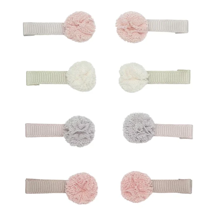 Mimi & lula pom pom tulle 8’li toka - görsel 1