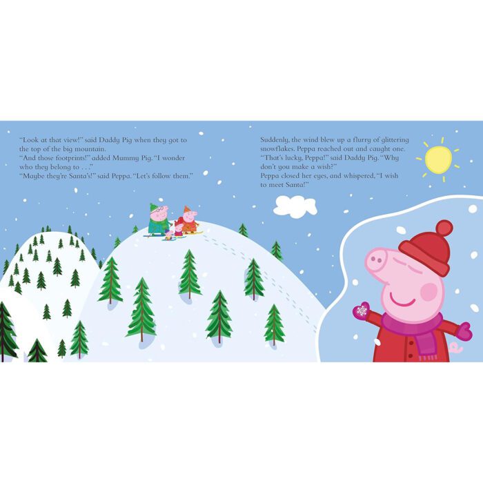 Peppa pig - peppa visits santa - görsel 5