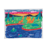 Ooly Stamp A Doodle Çift Uçlu 12’li Keçeli Kalem - Görsel 11