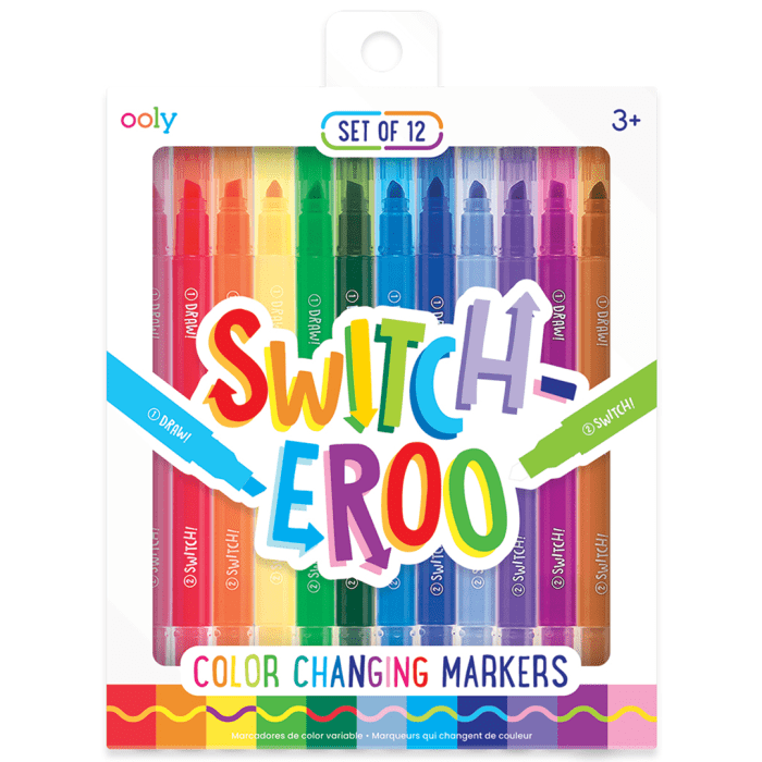 Ooly switch-eroo renk değiştiren 12’li keçeli kalem - görsel 1