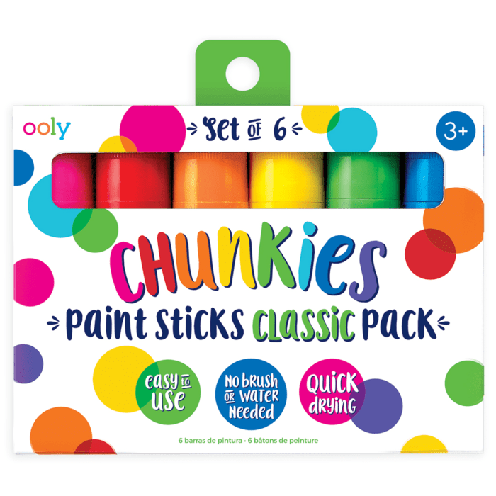 Ooly chunkies pastel boya 6’lı klasik renkler - görsel 1