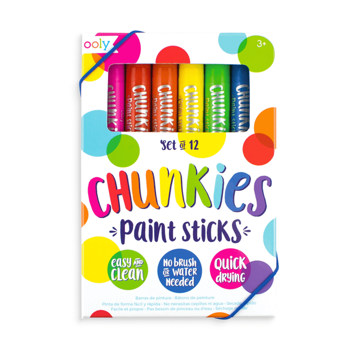 Ooly chunkies paint sticks 12’li set - görsel 1