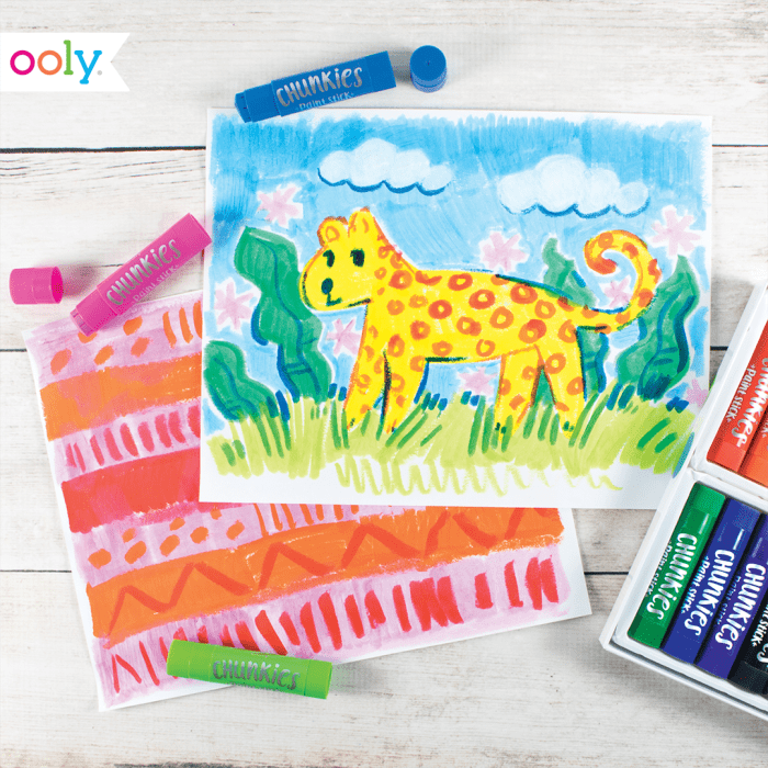 Ooly chunkies paint sticks 12’li set - görsel 13