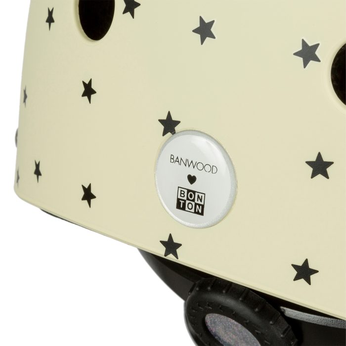 Banwood x bonton kask - matte cream - görsel 2