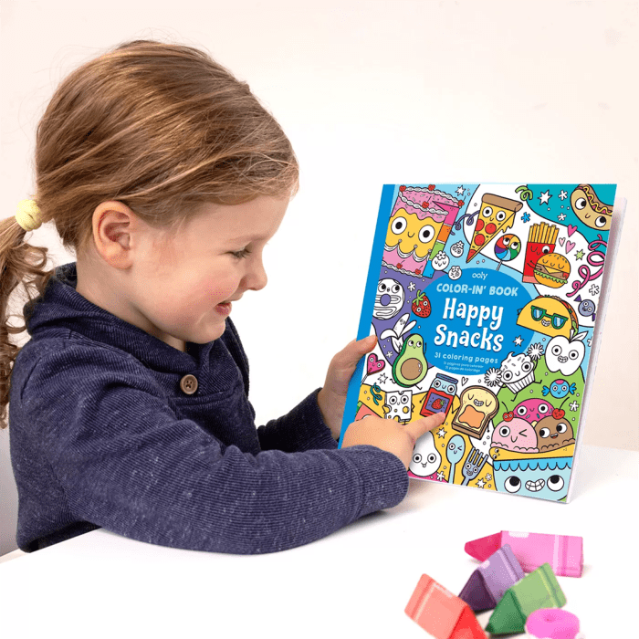 Ooly boyama kitabı - happy snacks - görsel 2