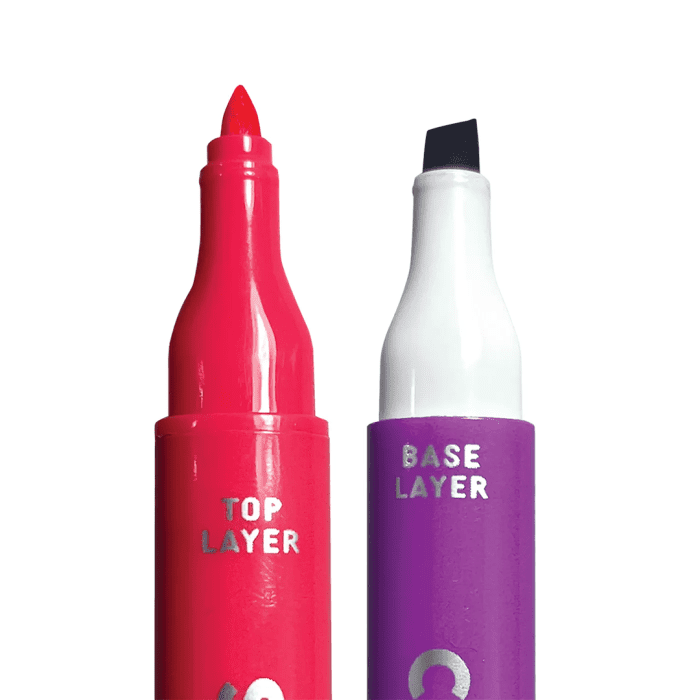 Ooly color layers çift uçlu 8’li keçeli kalem - görsel 6