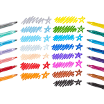 Ooly Rainbow Sparkle Simi 15’li Keçeli Kalem - Görsel 3