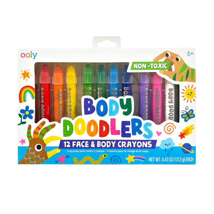 Ooly body doodlers 12’li yüz ve vücut boyası - görsel 1