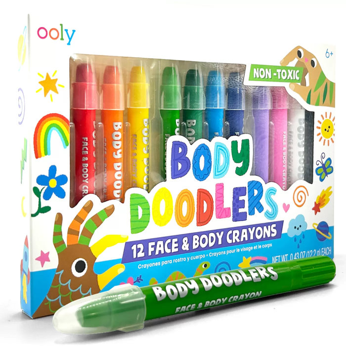 Ooly body doodlers 12’li yüz ve vücut boyası - görsel 4