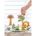 Classic World Ahşap Vintage Çay Seti - Görsel 6