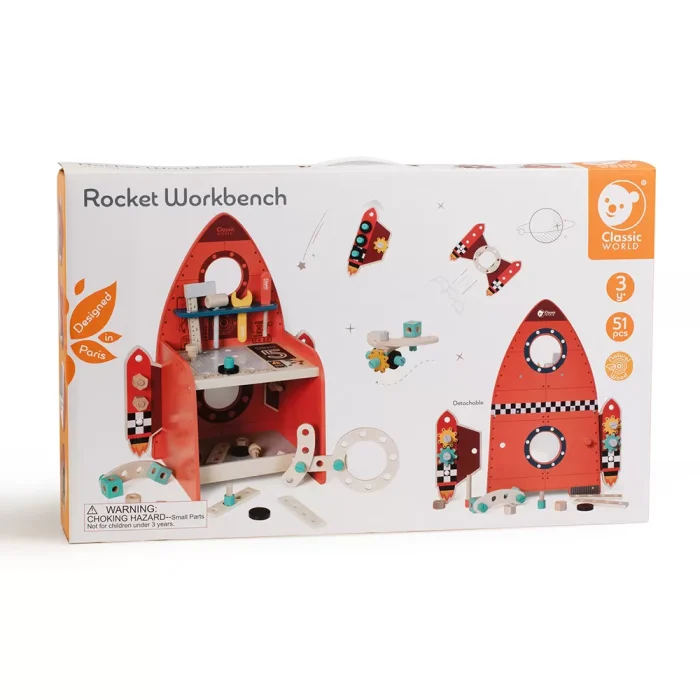 Classic world ahşap roket çalışma tezgahı - görsel 2