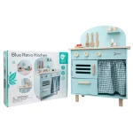 Classic World Ahşap Mavi Retro Mutfak - Görsel 7