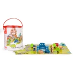 Classic World Ahşap Şehir Blok Seti - Görsel 6