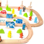 Classic World Ahşap 110 Parçalı Tren Seti - Görsel 8