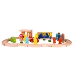 Classic World Ahşap 110 Parçalı Tren Seti - Görsel 4