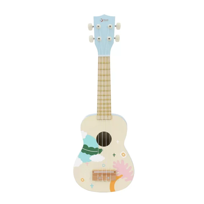 Classic world ahşap iris ukelele - mavi - görsel 7