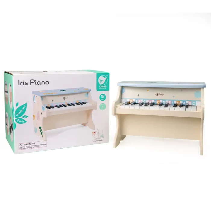 Classic world ahşap iris piyano - görsel 5