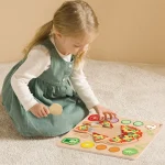 Classic World Ahşap Pizza Yapbozu - Görsel 7