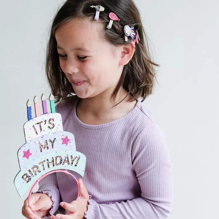Mimi & lula birthday theme mini 8’li toka - görsel 3