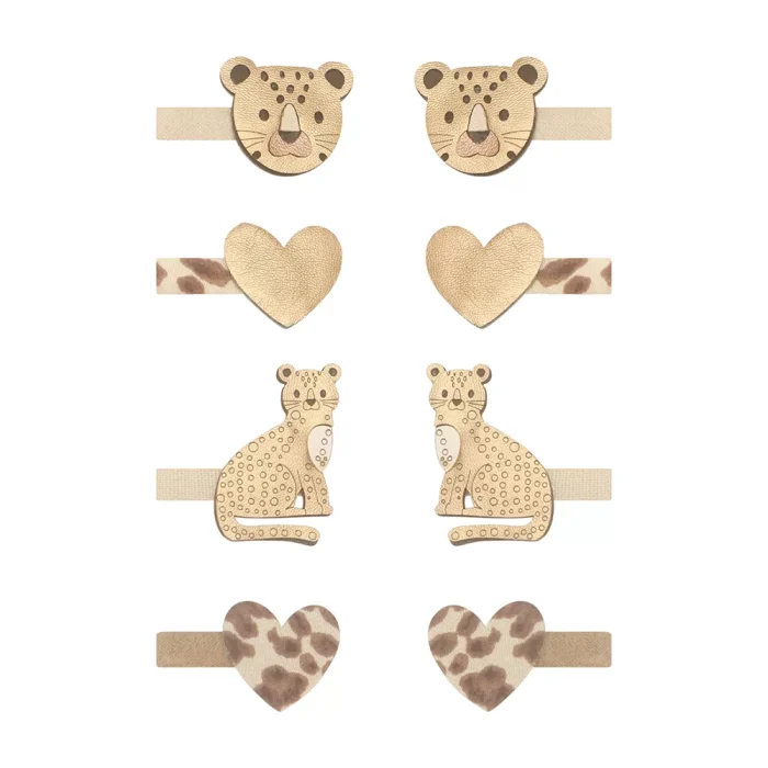 Mimi & lula larry leopard mini 8’li toka - görsel 1