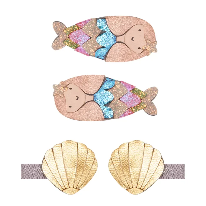 Mimi & lula mermaid 4’lü toka - görsel 1