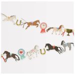 Meri Meri - Horse Garland - Atlar Asılan Süs - Görsel 2