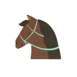 Meri Meri - Horse Napkins - At Peçeteler (x16) - Görsel 8