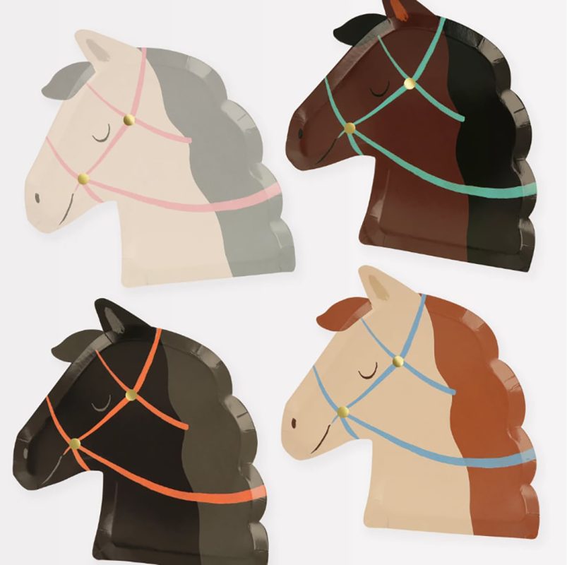 Magic journey kategorisiz meri meri horse plates at c7f42