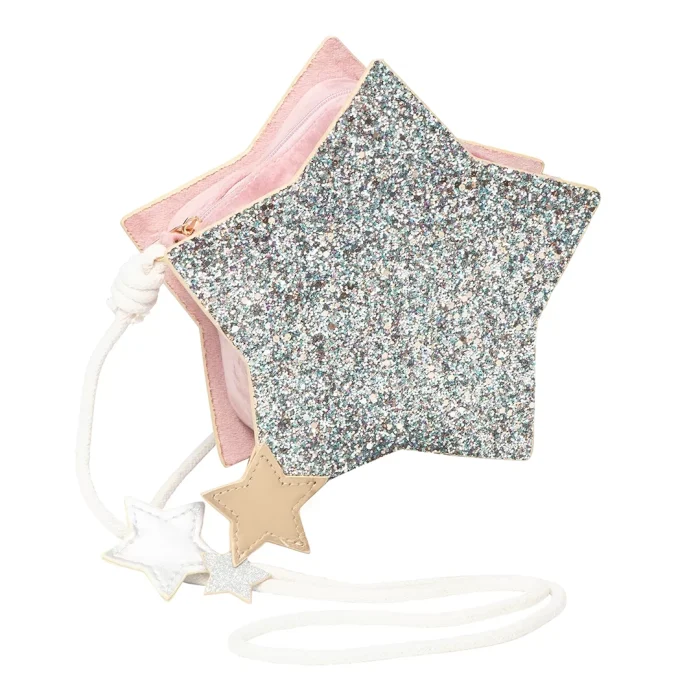 Mimi & lula sparkly glitter star çanta - görsel 1
