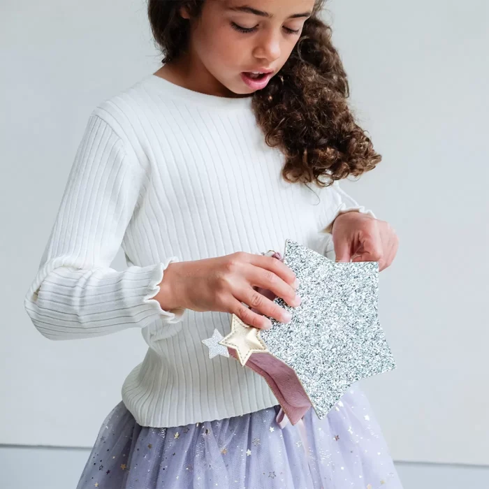 Mimi & lula sparkly glitter star çanta - görsel 9
