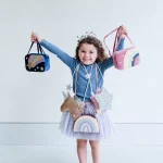 Mimi & Lula Sparkly Glitter Star Çanta - Görsel 7